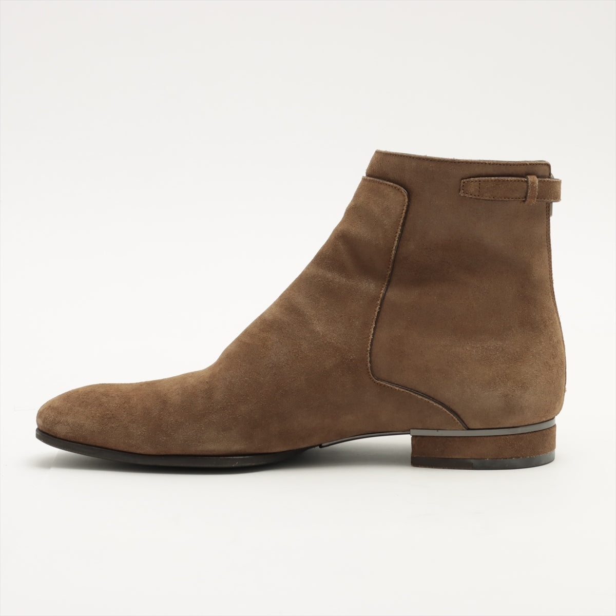 Louis Vuitton Sued Boots  Size Men Brown NI0141