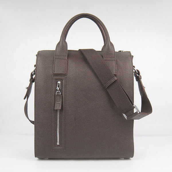 Luxury Hermes Toolbox 8076 Mens Totes Cow Leather