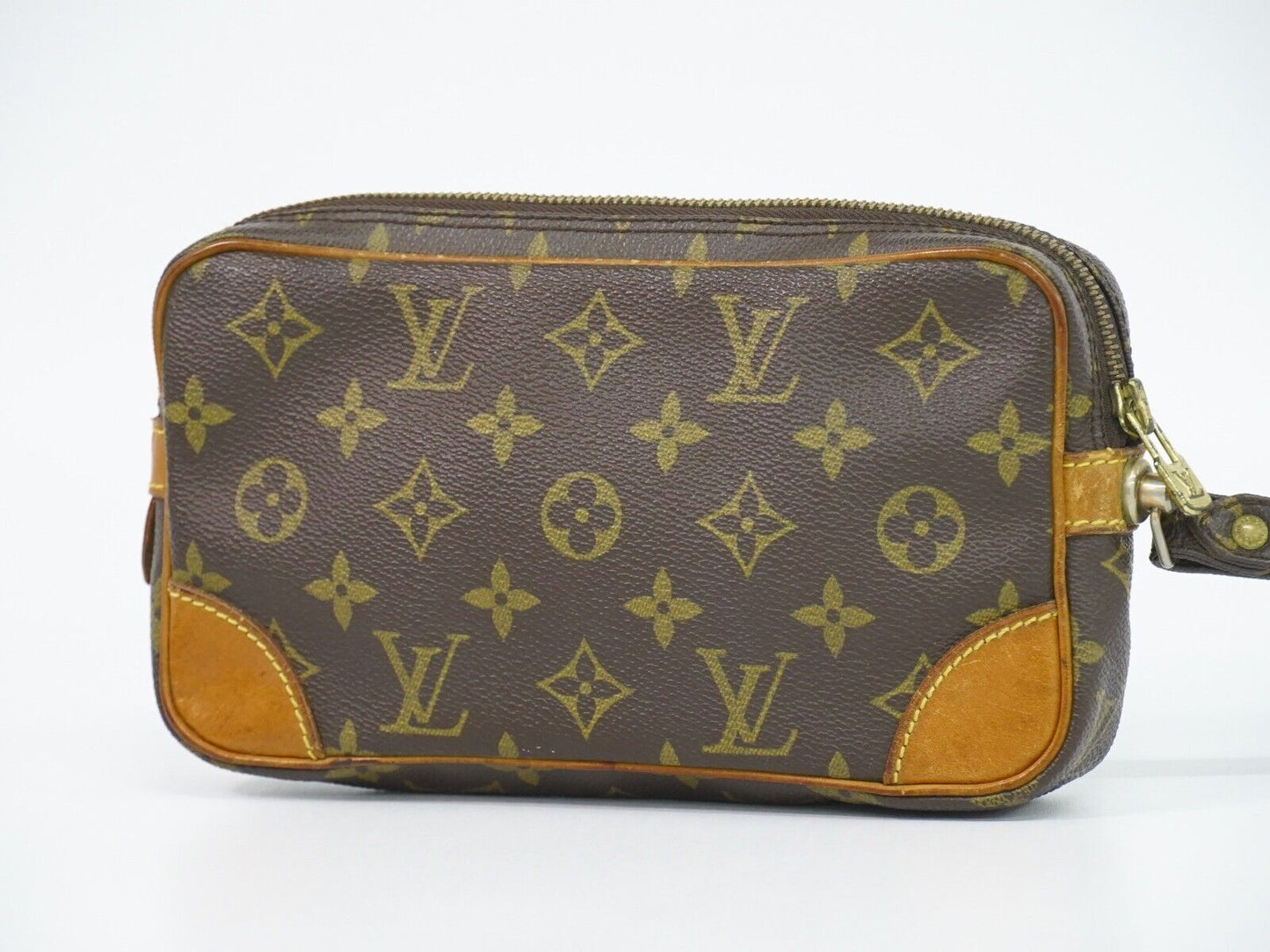 Louis Vuitton Marly Dragonne  Canvas Clutch Bag ()