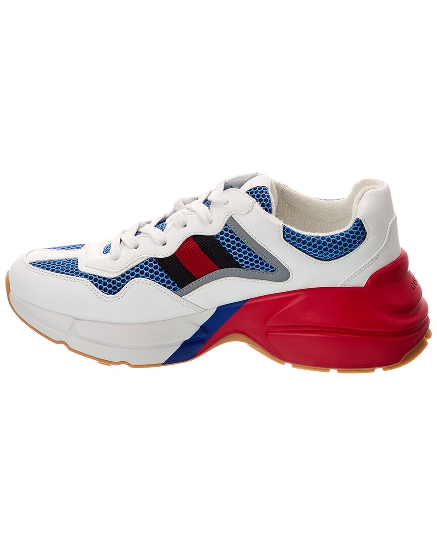 Gucci Leather & Mesh Sneaker