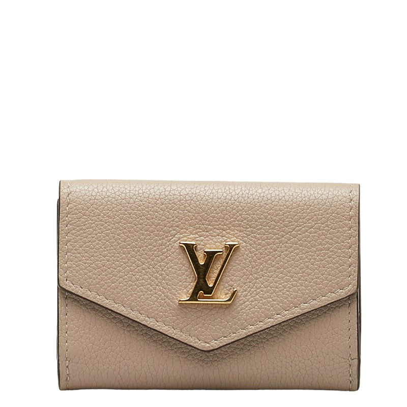 Louis Vuitton Portefolio Locky Two Three Fed Wallet Compact Wallet M69340 Gr Leather  Louis Vuitton