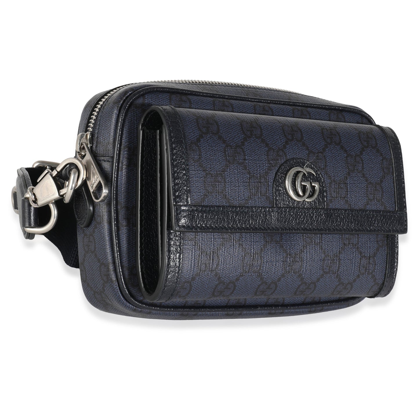 Gucci Navy Supreme Tender Small Ophidia Crossbody