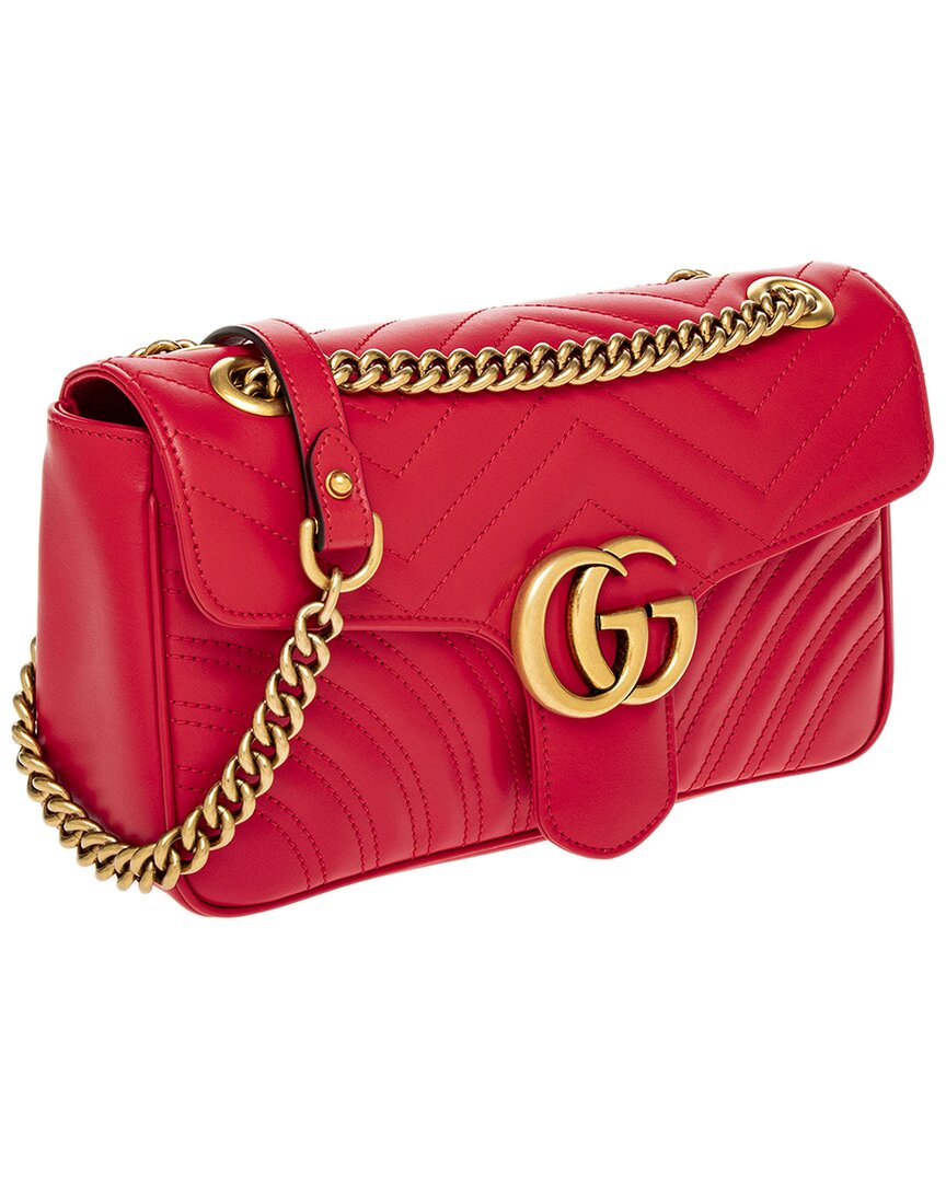 Luxury Gucci Trending 2025 GG Marmont Mini Matelasse Leather Shoulder Bag