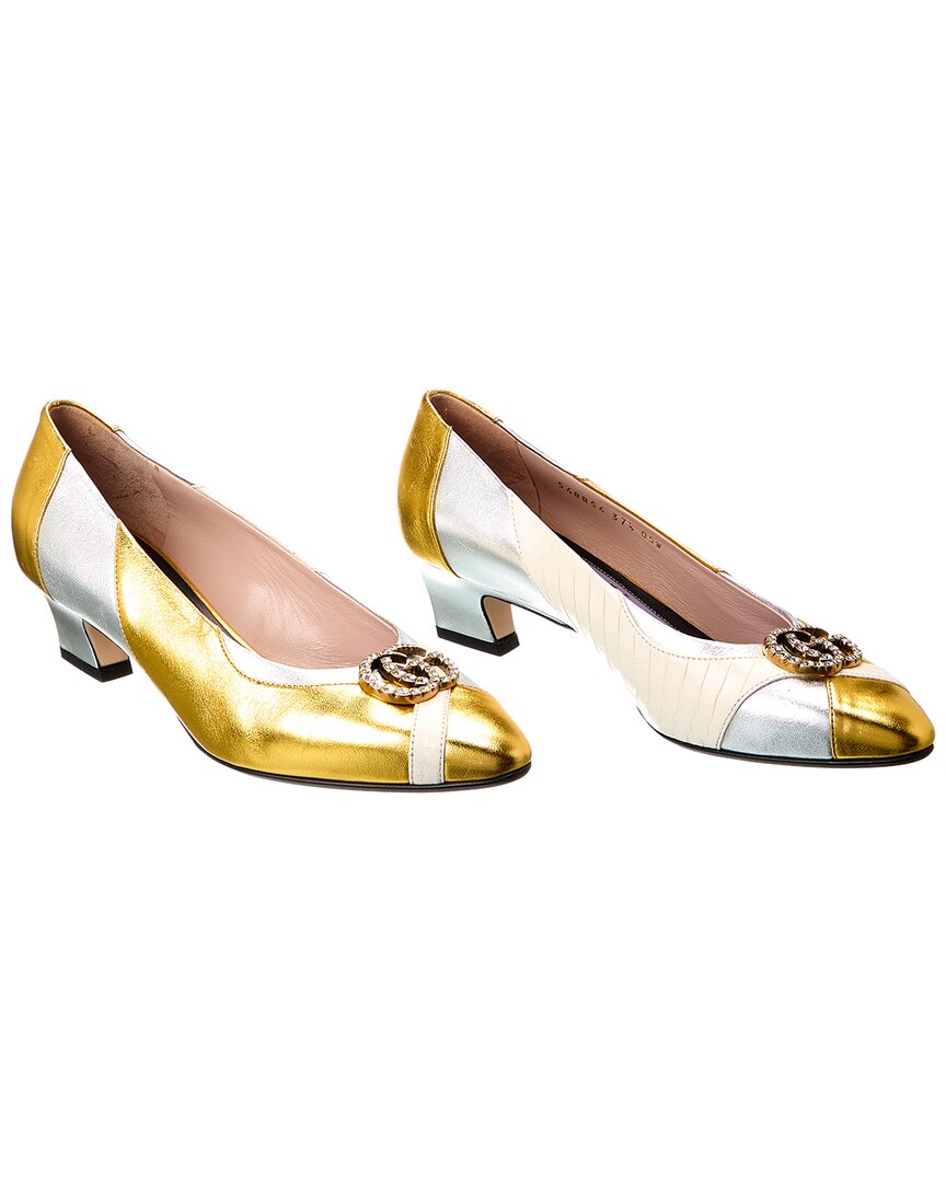 Luxury Gucci Trending 2025 Waxel Leather Pump ( )