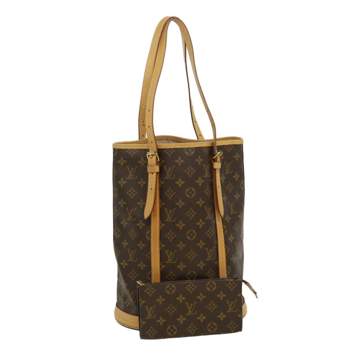 LOUIS VUITTON Monogram Bucket GM Shoulder Bag M42236 LV ch019