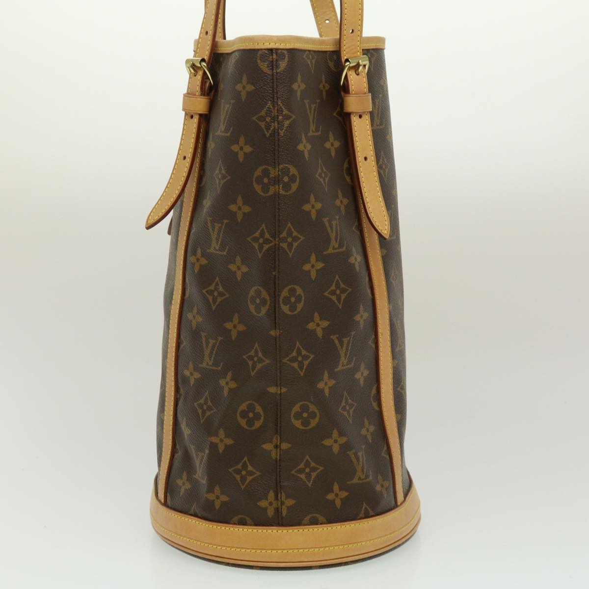 LOUIS VUITTON Monogram Bucket GM Shoulder Bag M42236 LV ch019