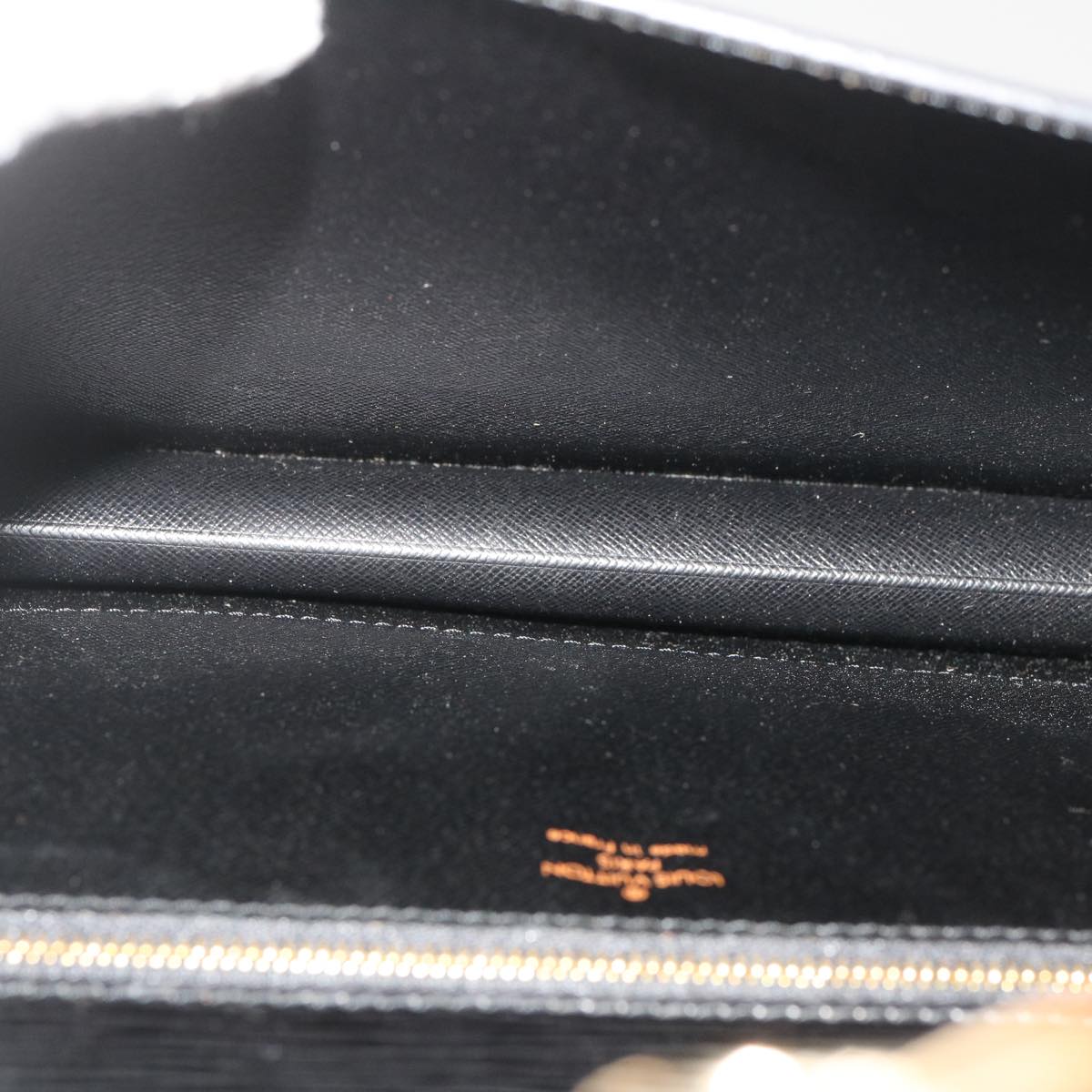 LOUIS VUITTON Epi Monceau Hand Bag 2way Black M52122 LV ch025A