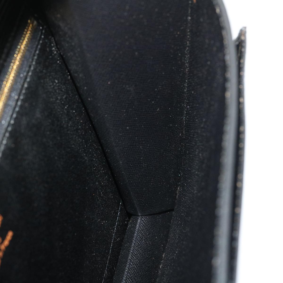 LOUIS VUITTON Epi Monceau Hand Bag 2way Black M52122 LV ch025A