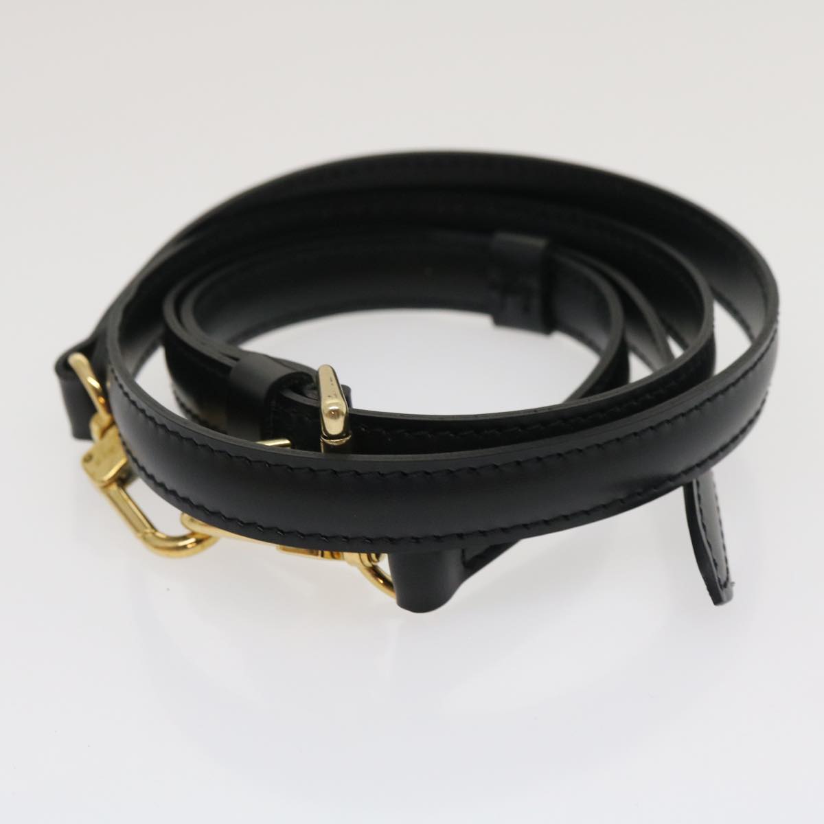 LOUIS VUITTON Epi Monceau Hand Bag 2way Black M52122 LV ch025A