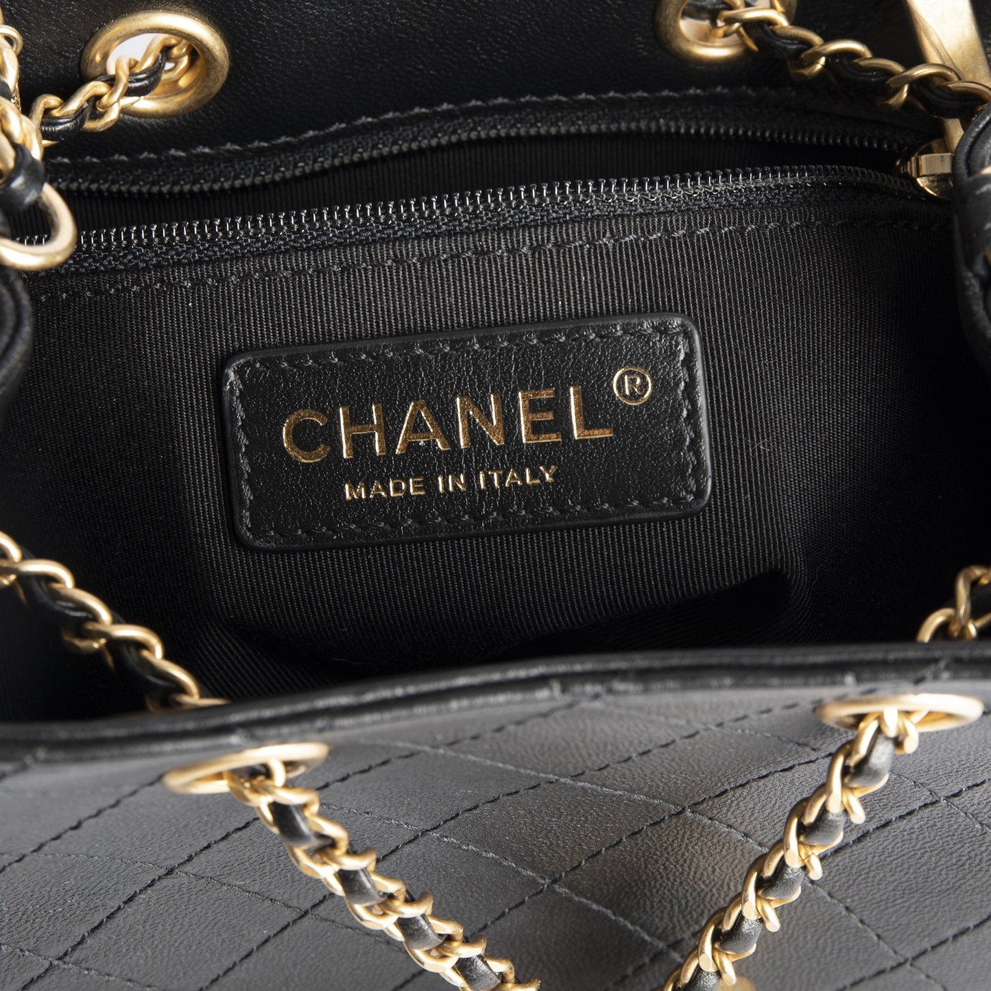 Chanel 2019 Sac Cordon Drawstring Bag