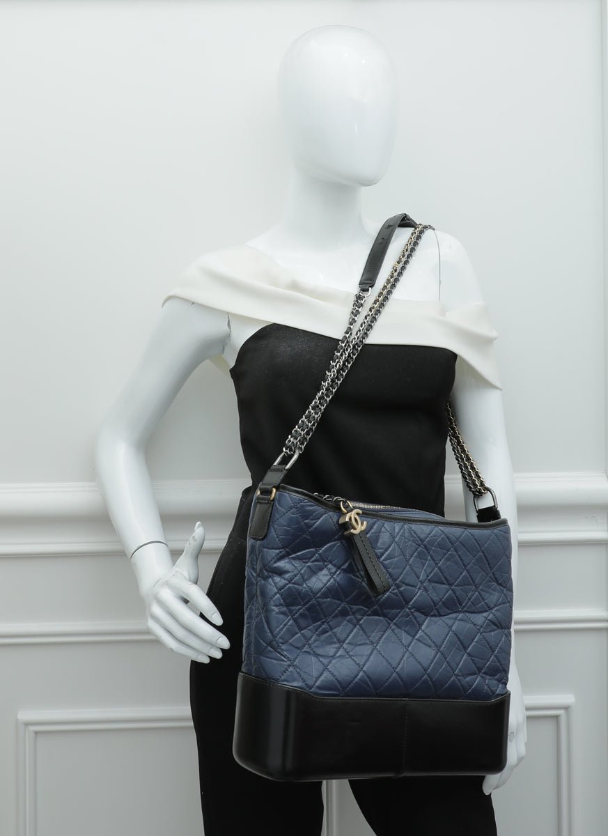 Chanel Bicolor CC Gabrielle Hobo Medium Bag