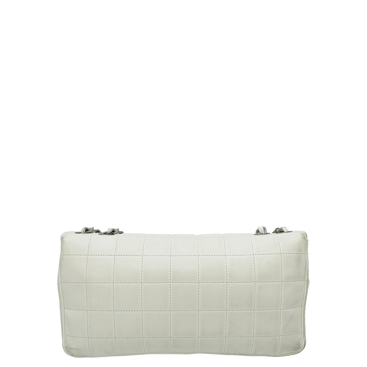 Chanel Bicolor Chocolate Bar Kiss Lock Flap Medium Bag