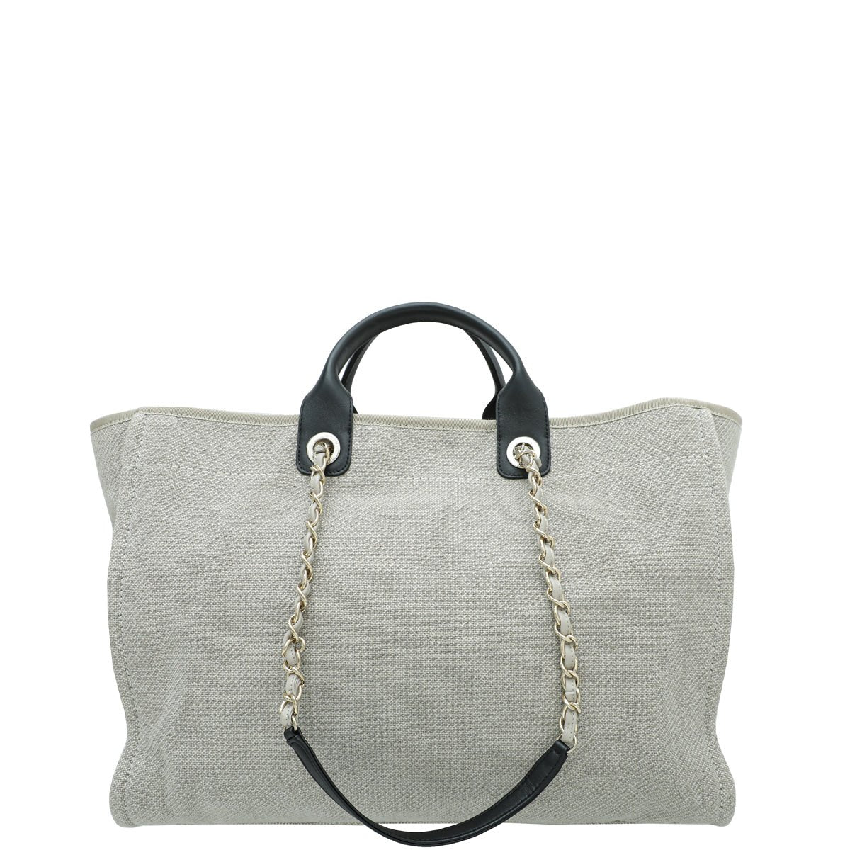 Chanel Bicolor Deauville Tote Large Bag