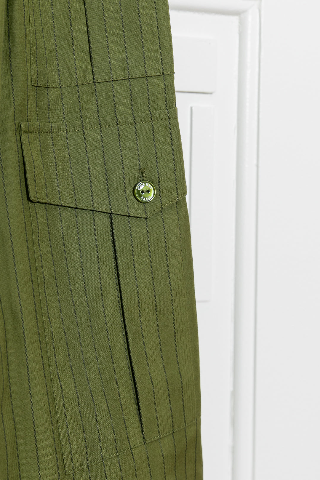 CHANEL Two Piece Tweed Green