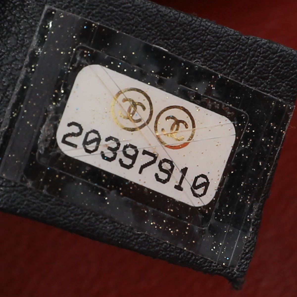 Chanel Red Boy Plexiglass Lock Bag