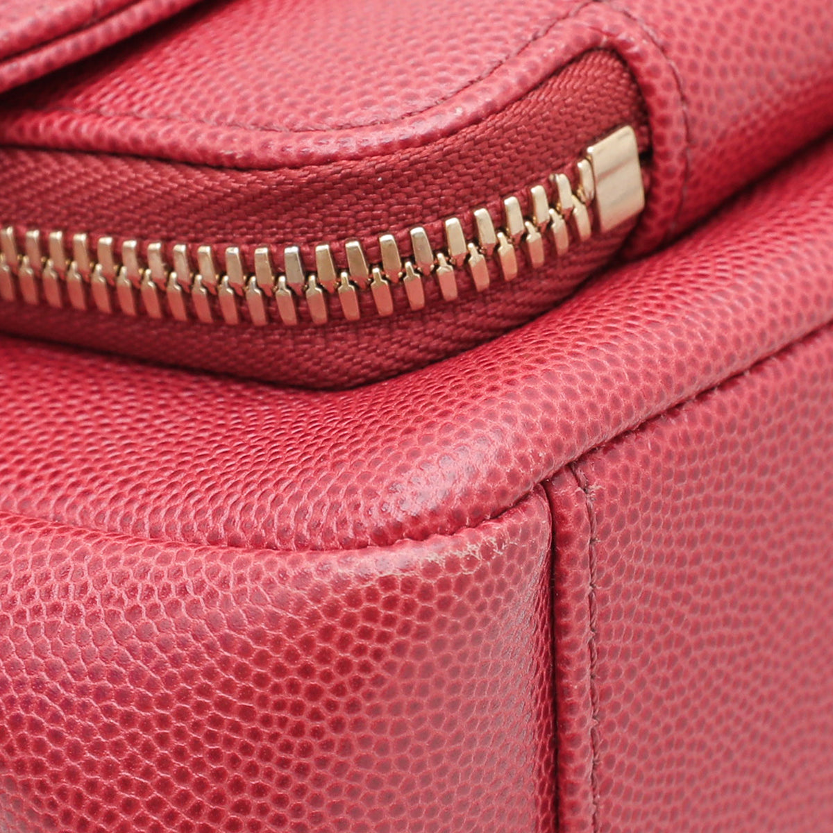 Chanel Red CC Business Affinity Small Bag
