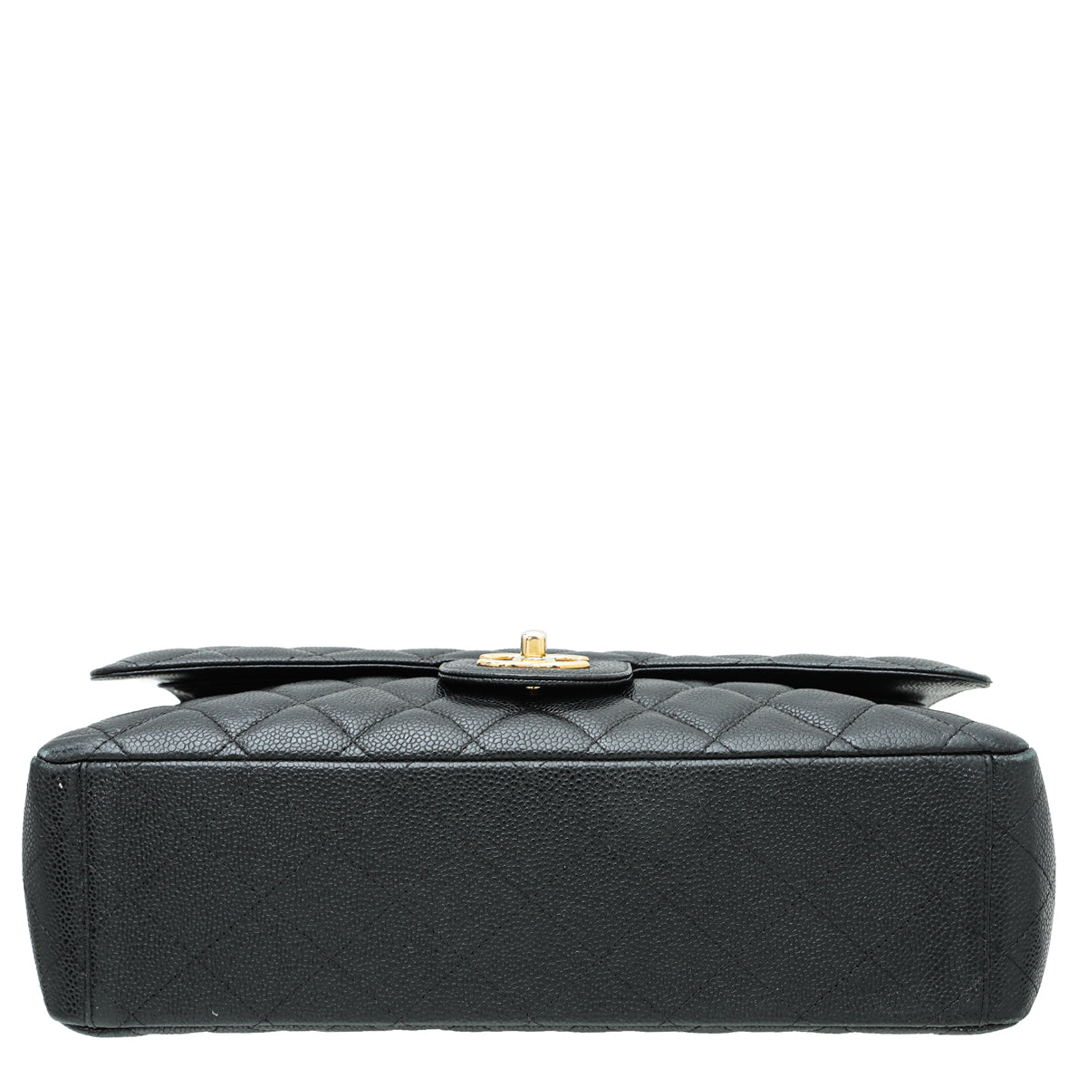 Chanel Black CC Classic Double Flap Maxi Bag
