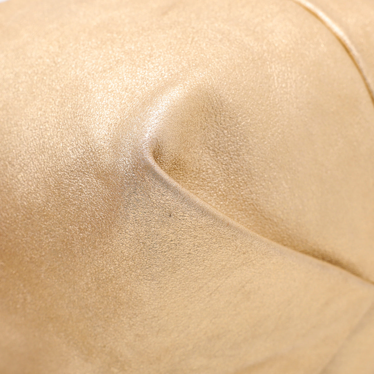 Chanel Metallic Gold CC Hobo Bag