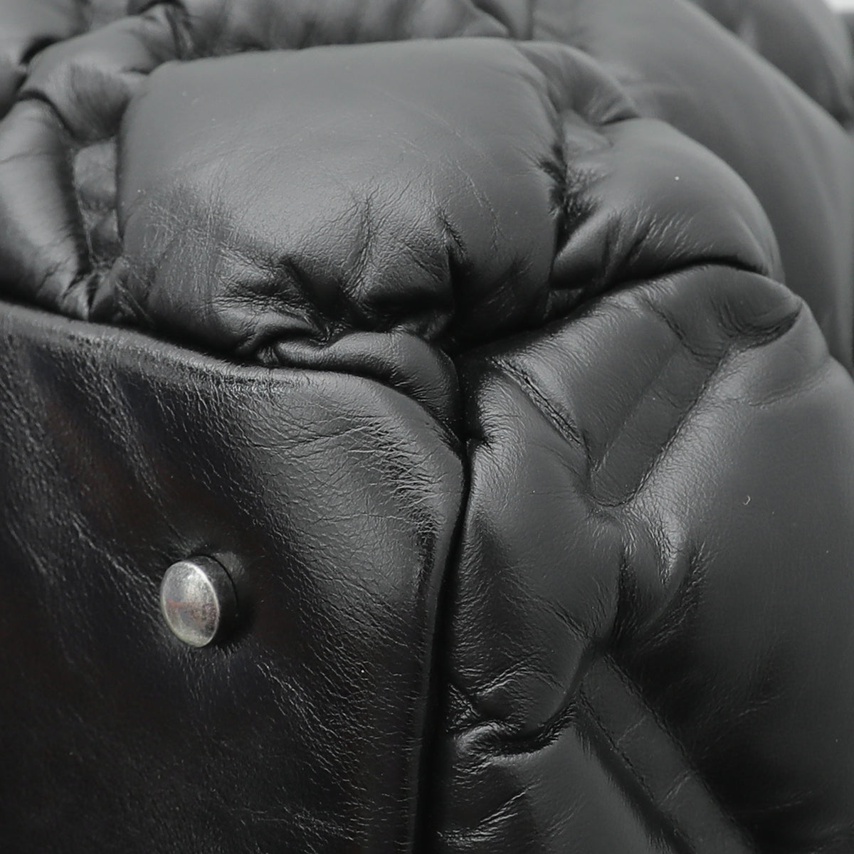 Chanel Black Chesterified Shopping Bag