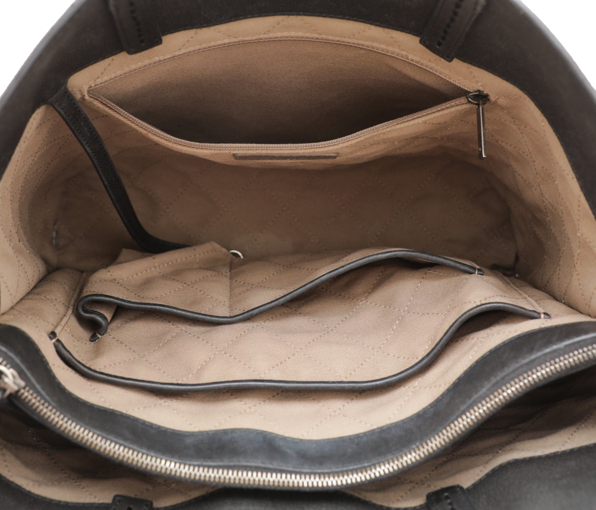 Chanel Black Hampton Convertible Tote Bag