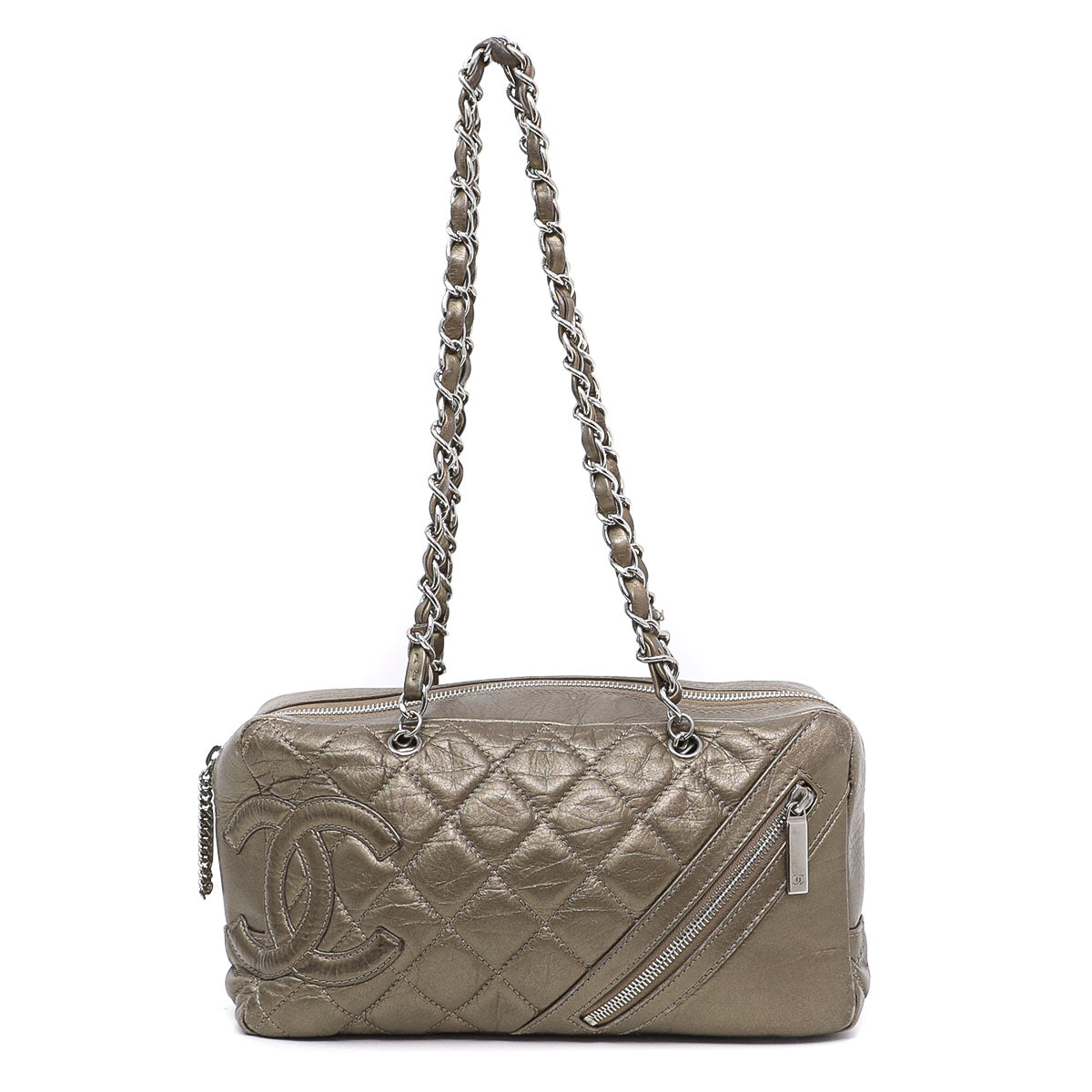 Chanel Gold Cambon Chain Bowler Bag