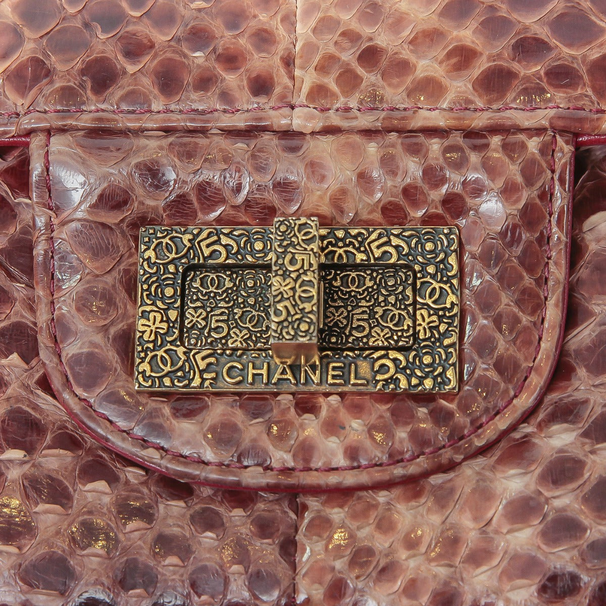 Chanel Ombre Python reissue Bag