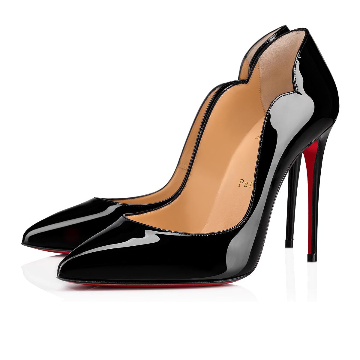 CHRISTIAN LOUBOUTIN HOT CHIC 100mm SIZE 38.5