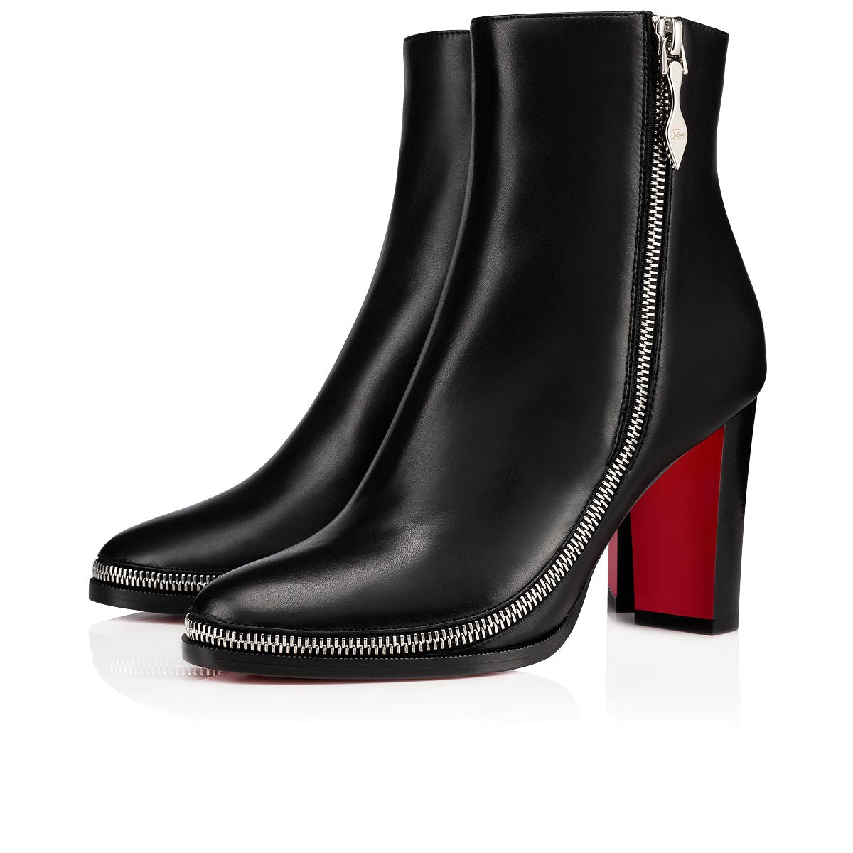 CHRISTIAN LOUBOUTIN TELEZIP 85mm SIZE 37