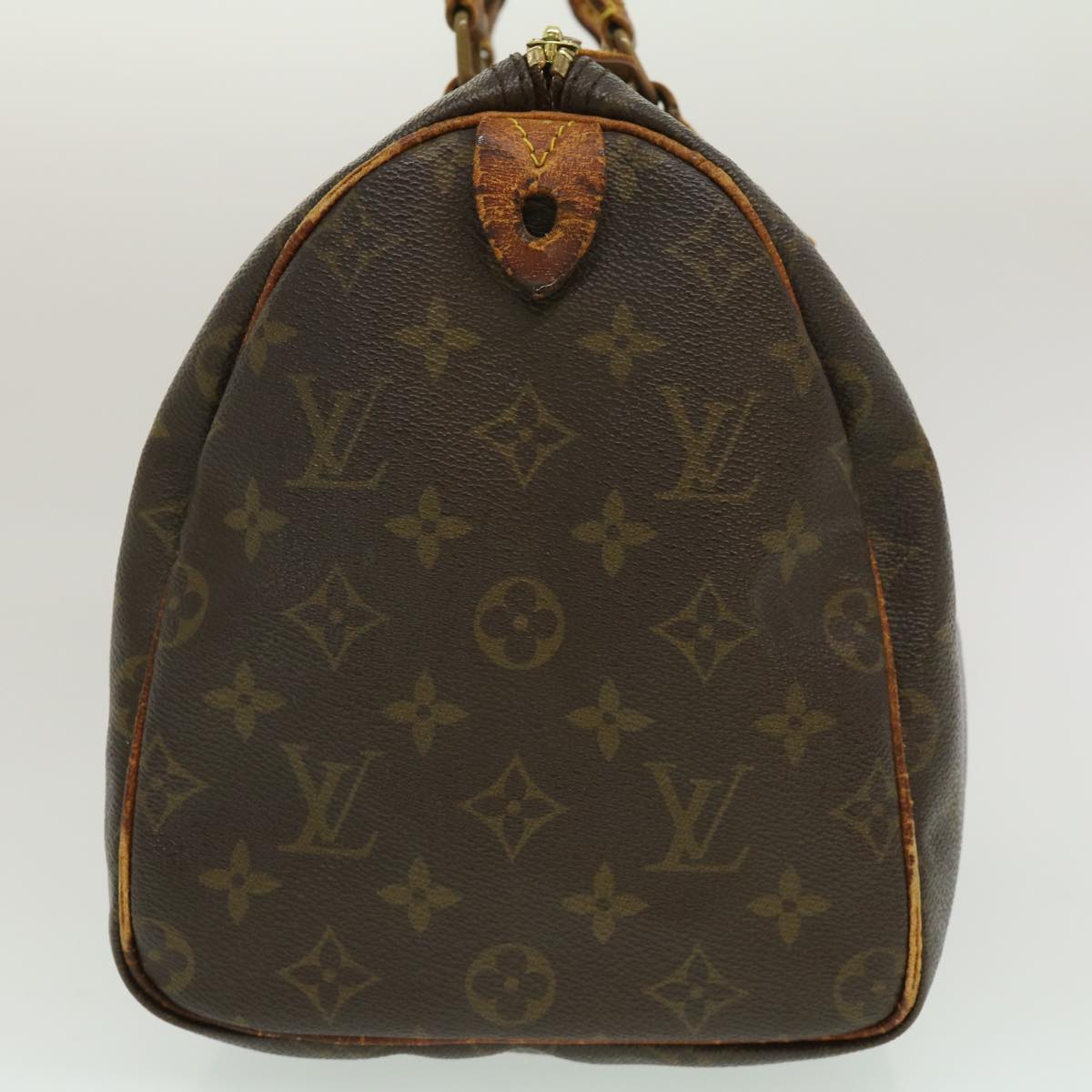LOUIS VUITTON Monogram Speedy 30 Hand Bag M41526 LV cl070