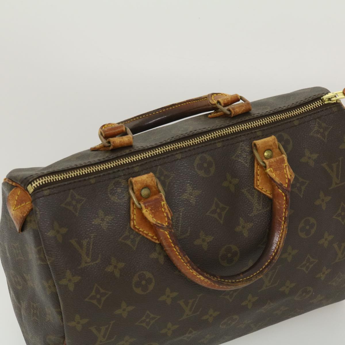 LOUIS VUITTON Monogram Speedy 30 Hand Bag M41526 LV cl070