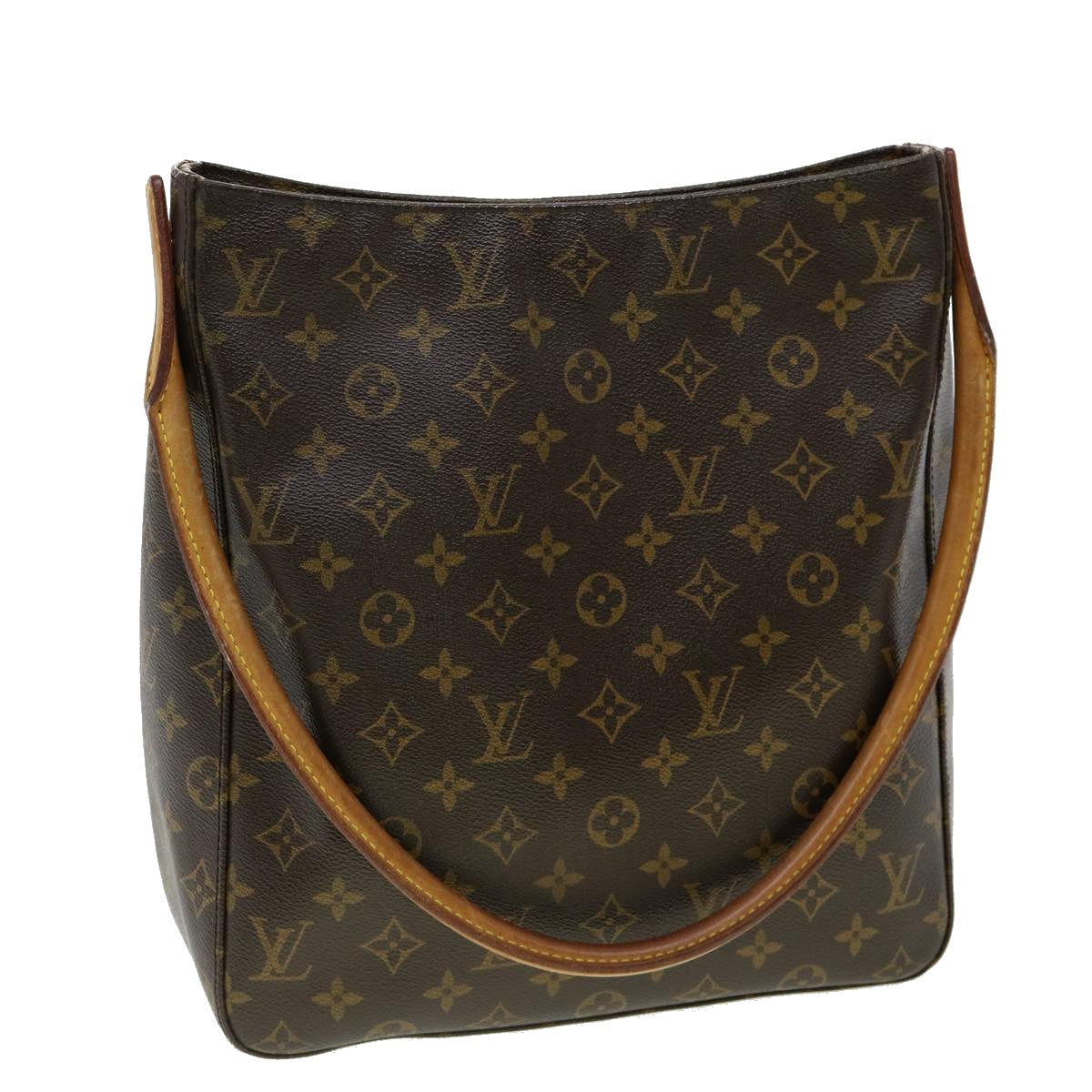 LOUIS VUITTON Monogram Looping GM Shoulder Bag M51145 LV cl148