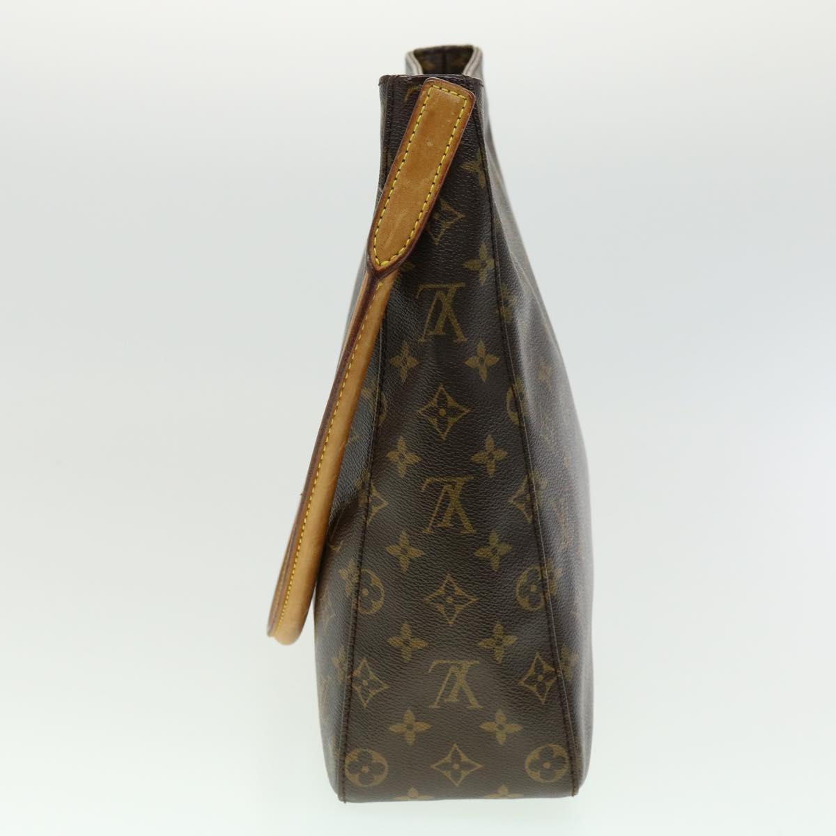 LOUIS VUITTON Monogram Looping GM Shoulder Bag M51145 LV cl148