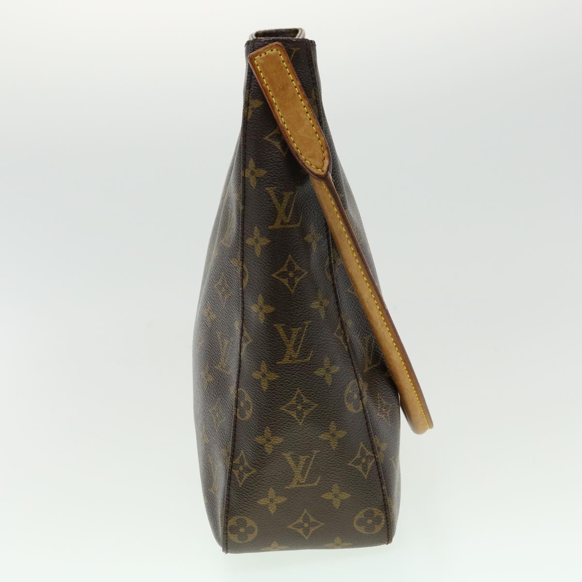 LOUIS VUITTON Monogram Looping GM Shoulder Bag M51145 LV cl148