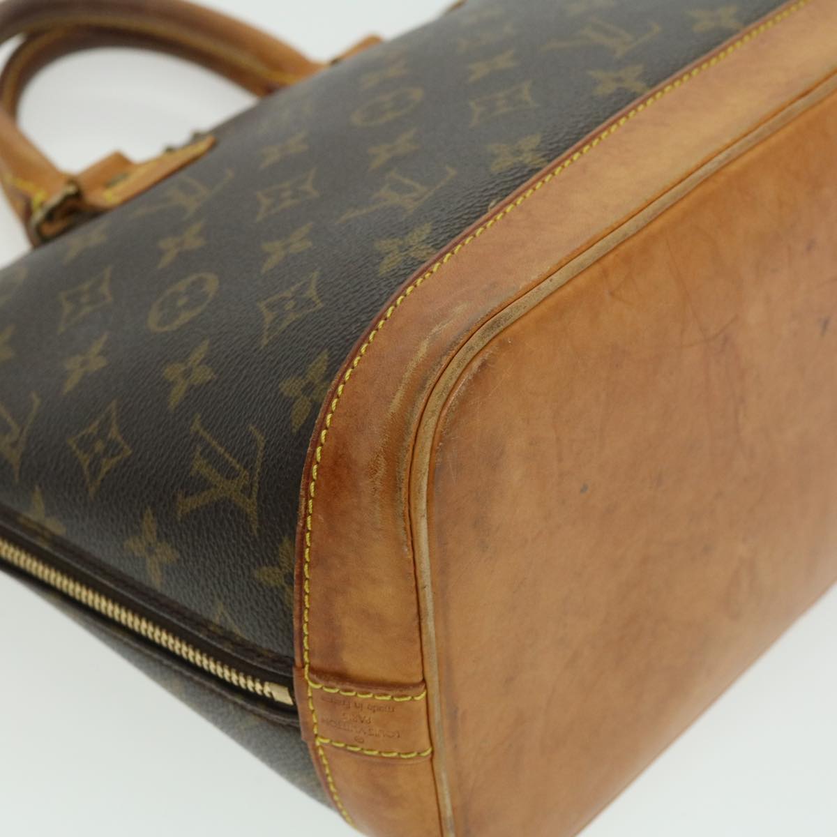 LOUIS VUITTON Monogram Alma Hand Bag M51130 LV cl149
