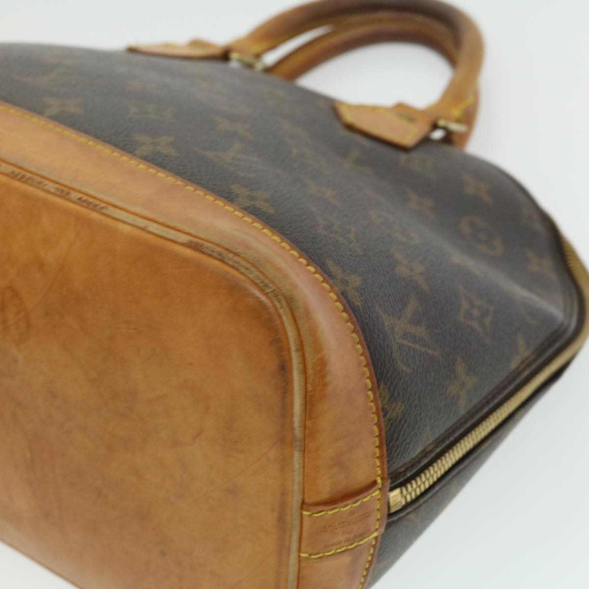 LOUIS VUITTON Monogram Alma Hand Bag M51130 LV cl149