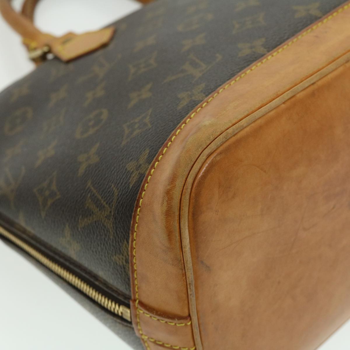 LOUIS VUITTON Monogram Alma Hand Bag M51130 LV cl149