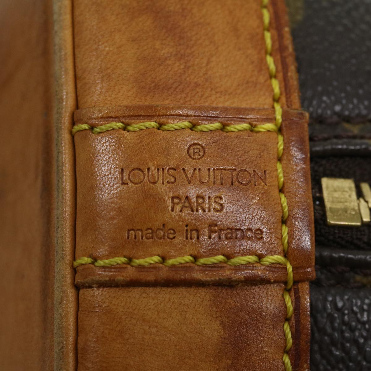 LOUIS VUITTON Monogram Alma Hand Bag M51130 LV cl149