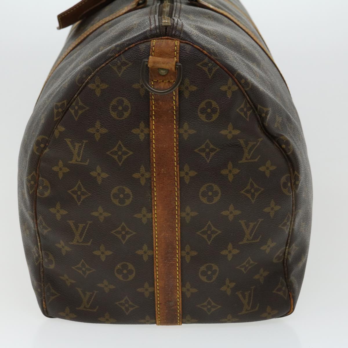 LOUIS VUITTON Monogram Keepall Bandouliere 55 Boston Bag M41414 LV cl151