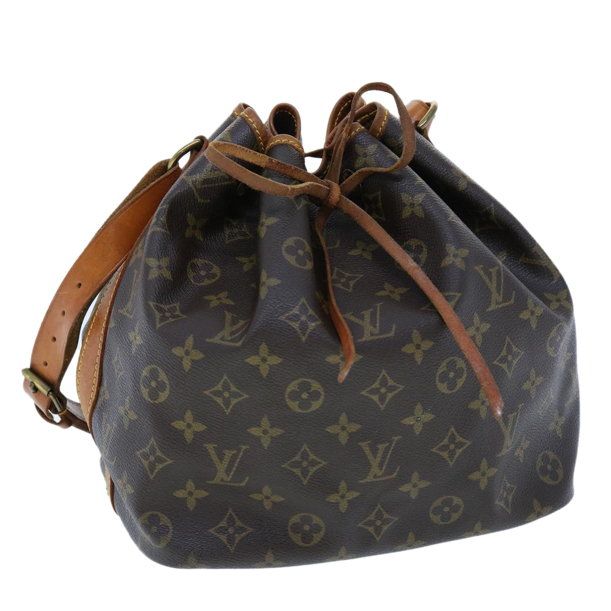 LOUIS VUITTON Monogram Petit Noe Shoulder Bag M42226 LV cl163