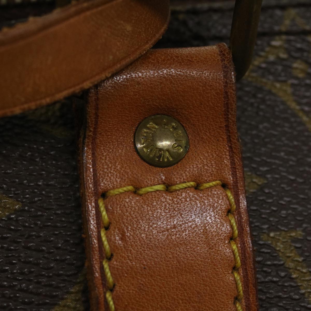 LOUIS VUITTON Monogram Keepall 50 Boston Bag Vintage M41426 LV cl177