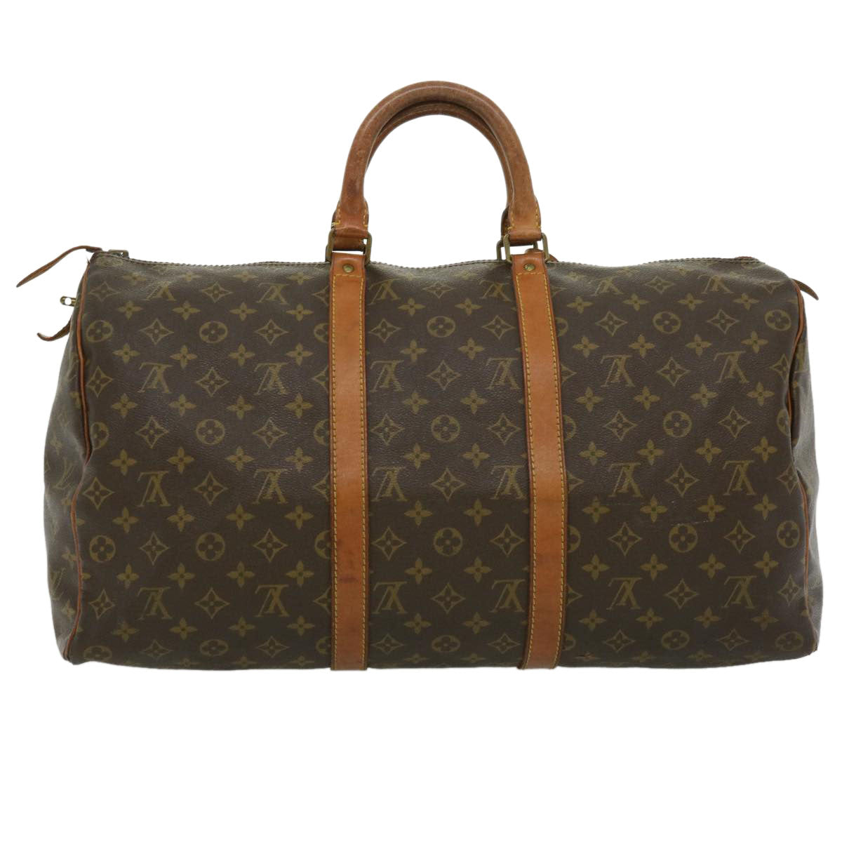 LOUIS VUITTON Monogram Keepall 50 Boston Bag Vintage M41426 LV cl177