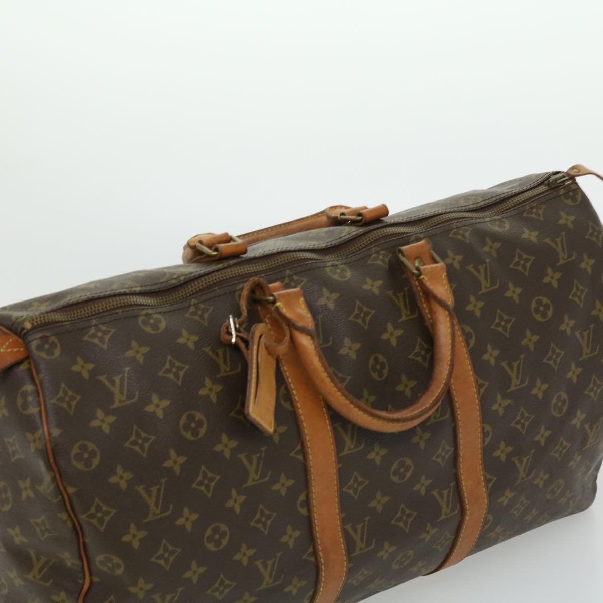 LOUIS VUITTON Monogram Keepall 50 Boston Bag Vintage M41426 LV cl177