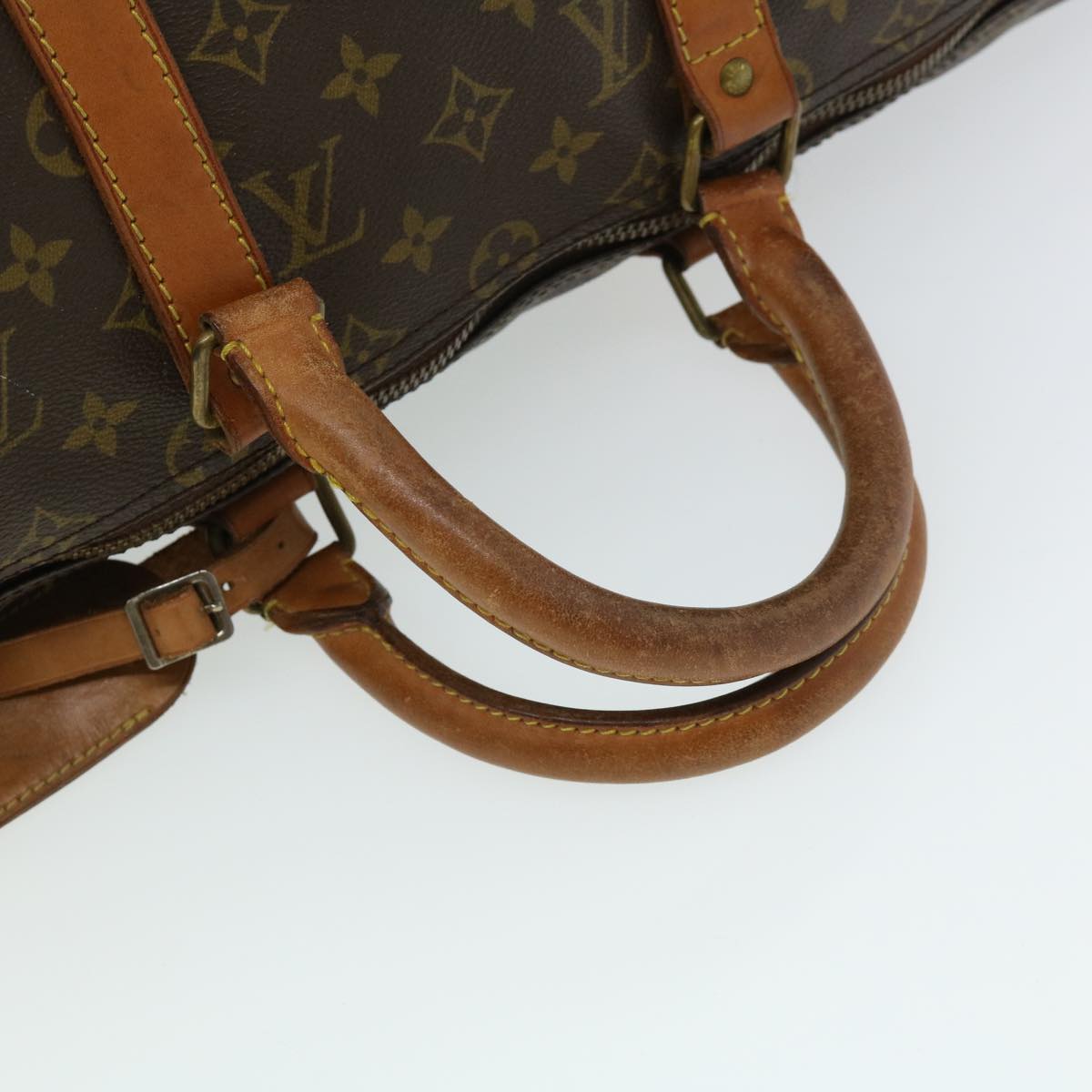 LOUIS VUITTON Monogram Keepall 50 Boston Bag Vintage M41426 LV cl177