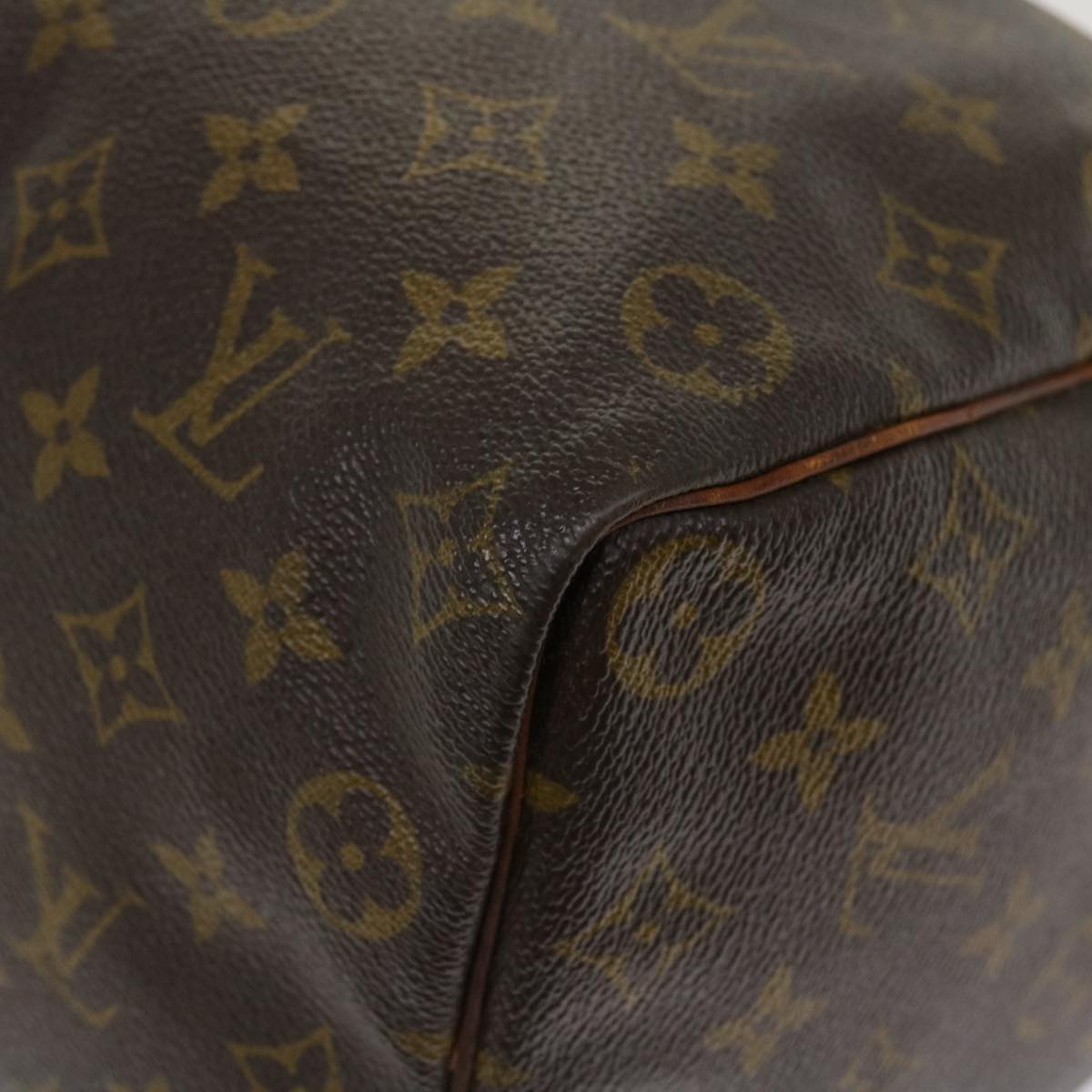 LOUIS VUITTON Monogram Speedy 30 Hand Bag M41526 LV cl192