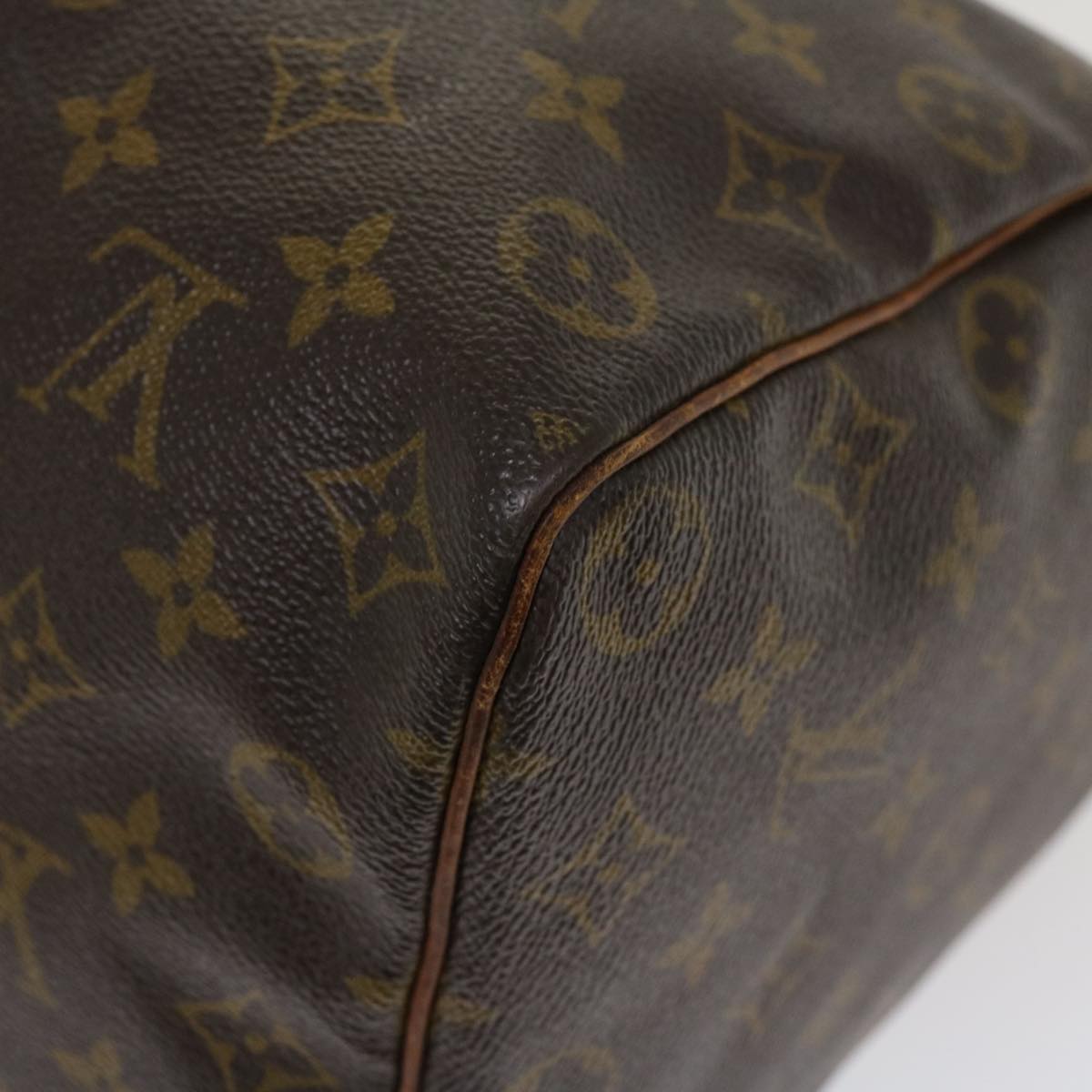 LOUIS VUITTON Monogram Speedy 30 Hand Bag M41526 LV cl192