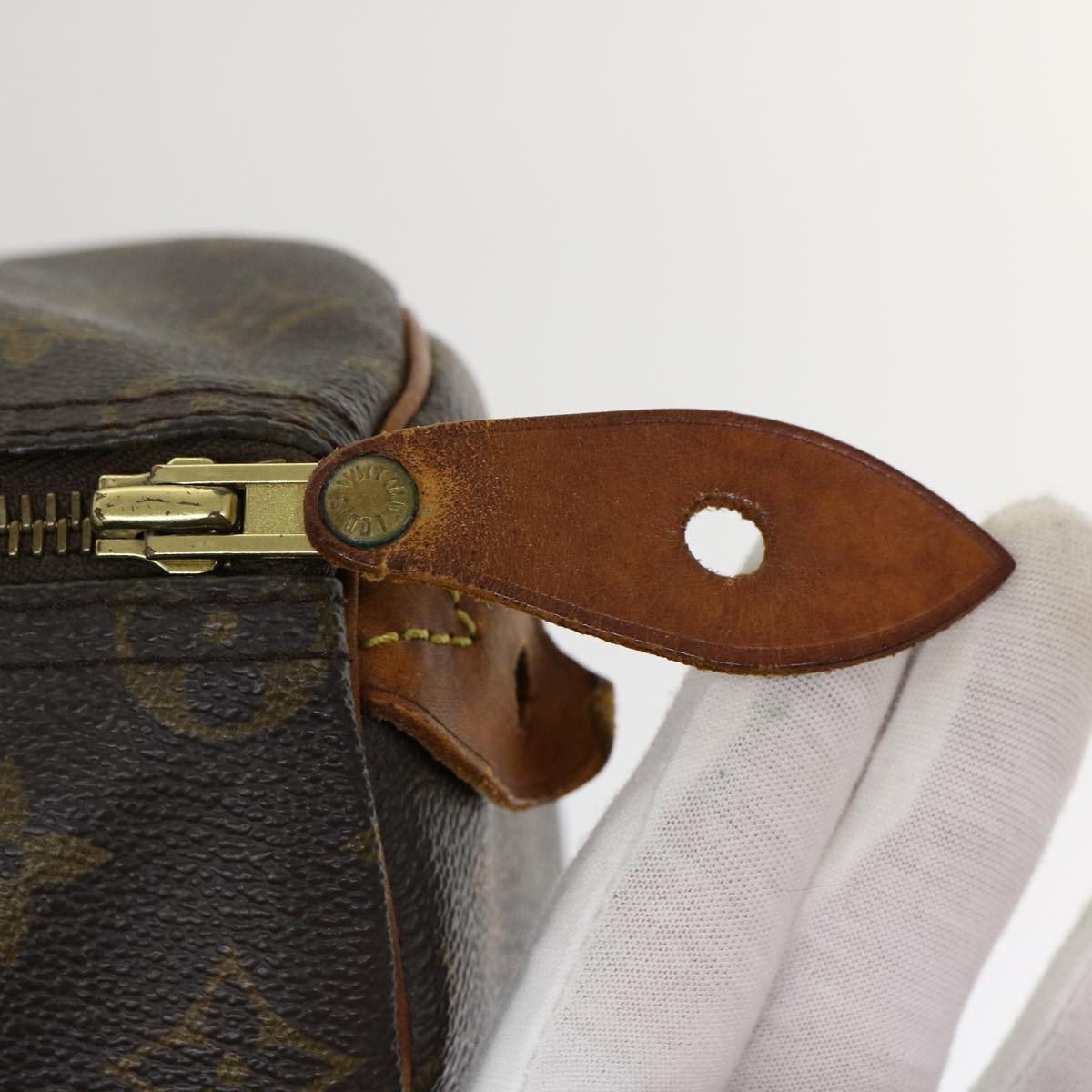 LOUIS VUITTON Monogram Speedy 30 Hand Bag M41526 LV cl192
