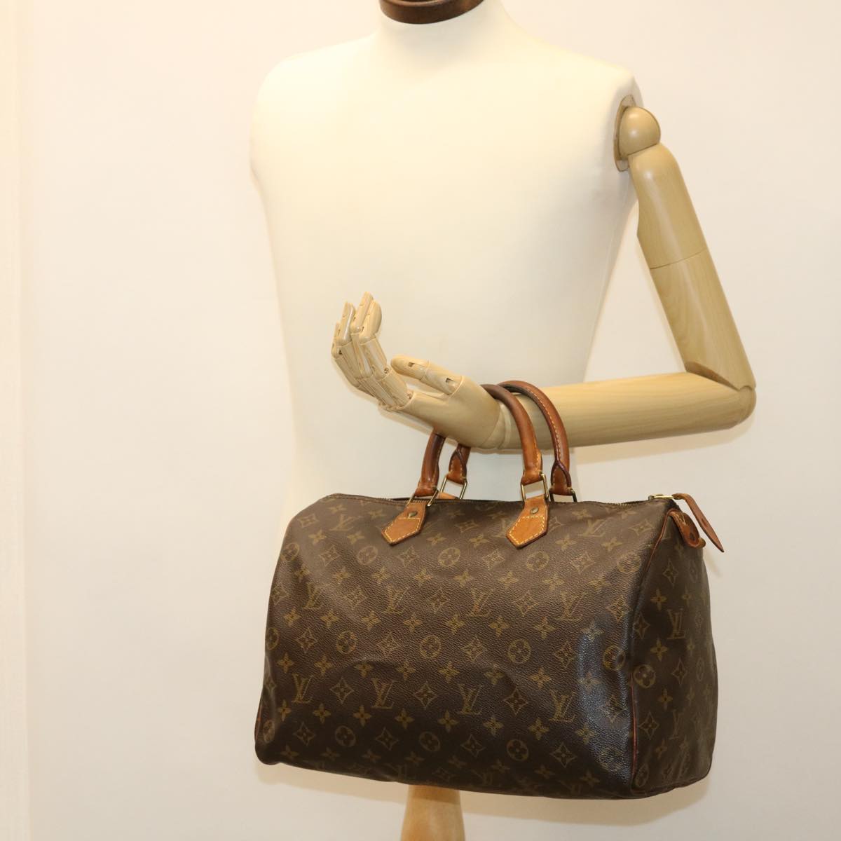 LOUIS VUITTON Monogram Speedy 30 Hand Bag M41526 LV cl192