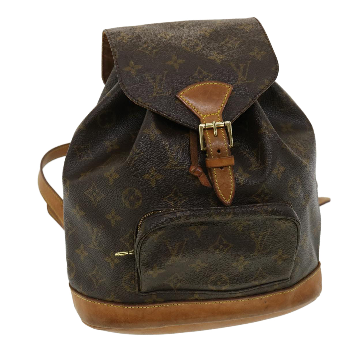 LOUIS VUITTON Monogram Montsouris MM Backpack M51136 LV cl240