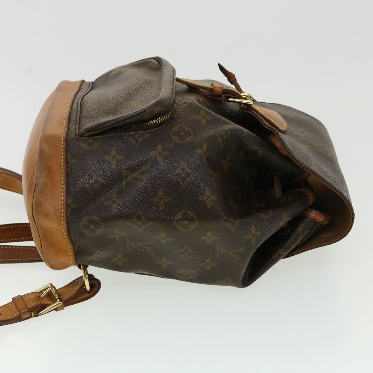 LOUIS VUITTON Monogram Montsouris MM Backpack M51136 LV cl240