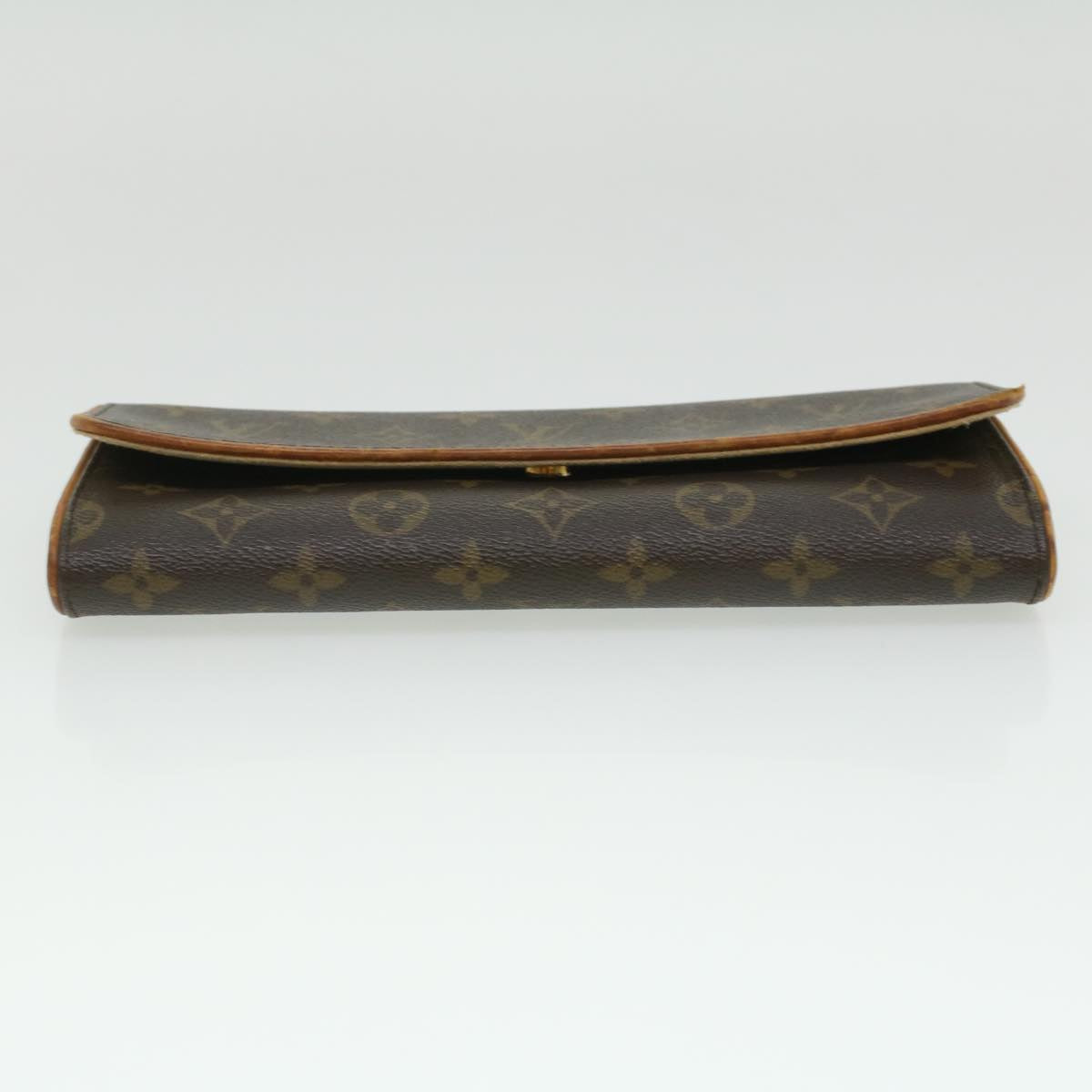 LOUIS VUITTON Monogram Pochette Twin GM Shoulder Bag M51852 LV cl283